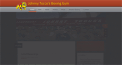 Desktop Screenshot of jtboxing.com