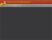 Tablet Screenshot of jtboxing.com